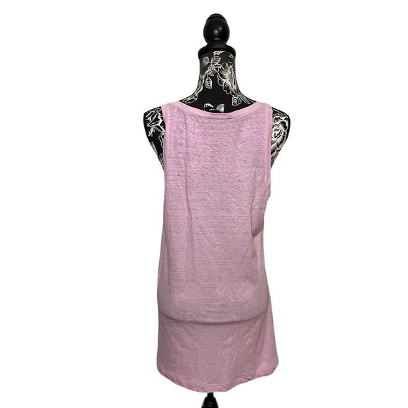 DSQUARED2 100% Cotton Jersey Tank Top Italy Light Pink - Size Extra Large / XL - Picture 5 of 8